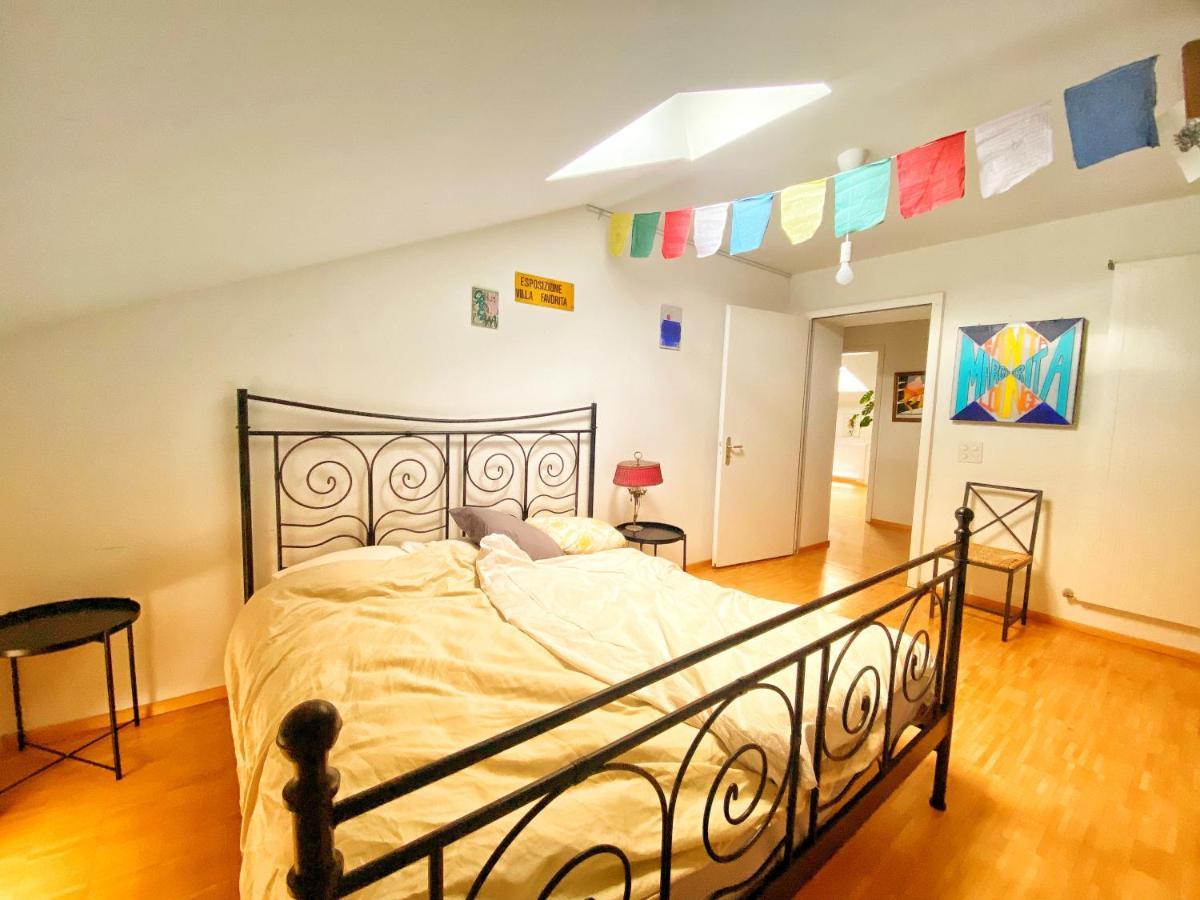 Cozy Apartment By The The Lake Of Лугано Екстериор снимка